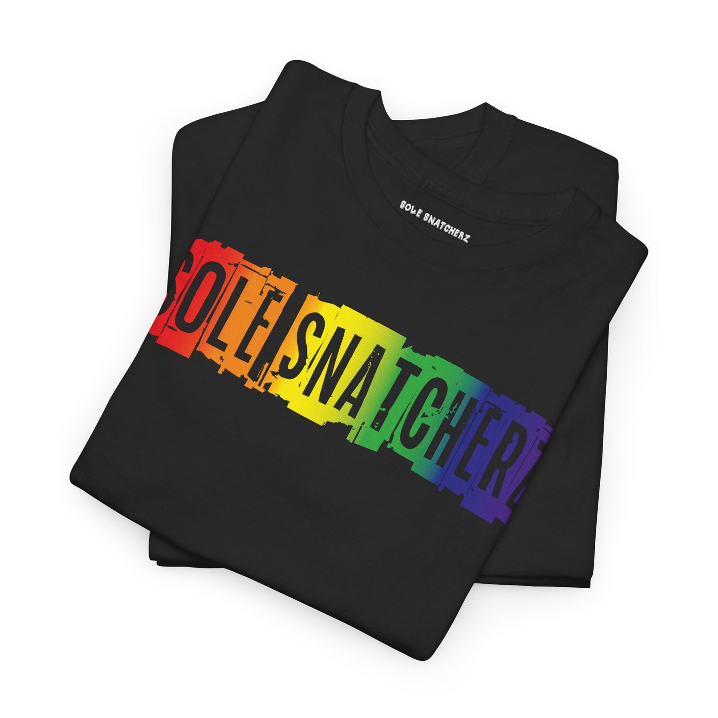 Sole Snatcherz Block Tee Rainbow