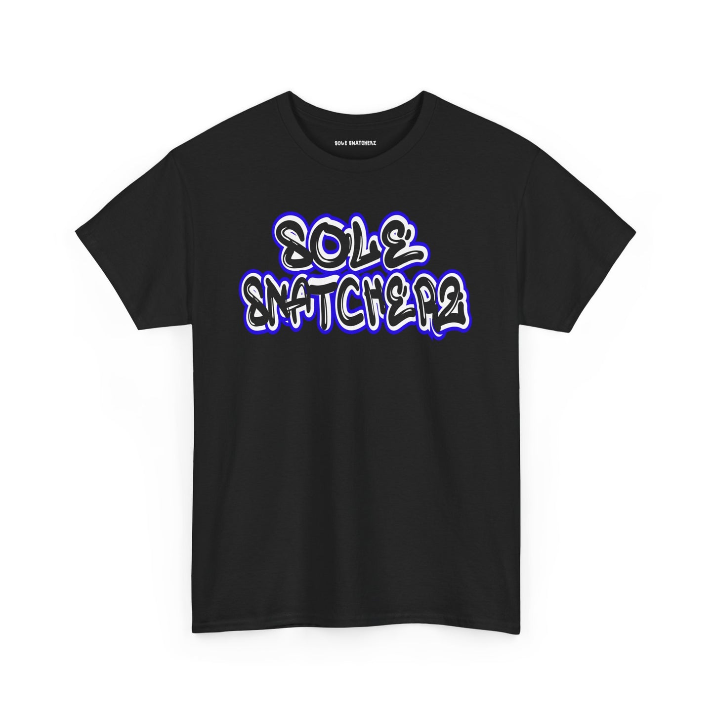 Sole Snatcherz Graffiti Royal Black Tee