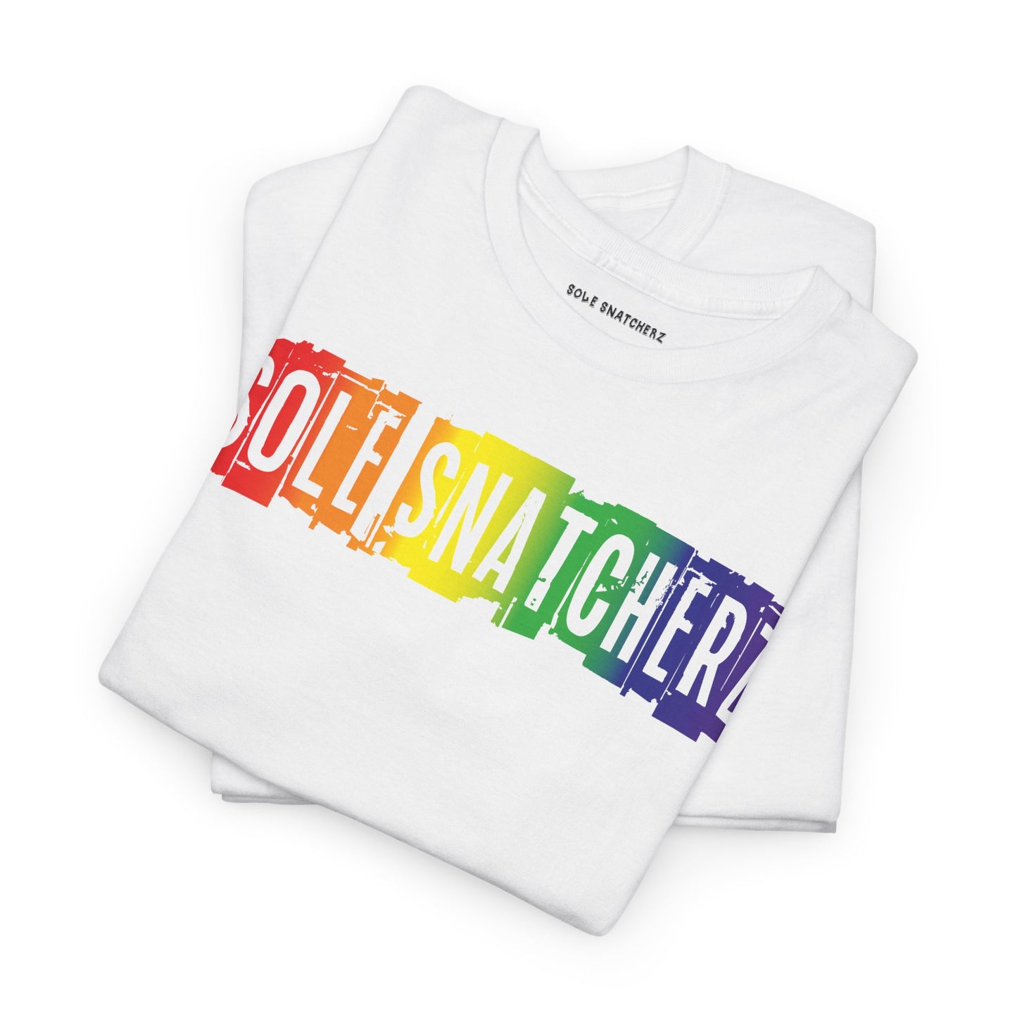Sole Snatcherz Block Tee Rainbow