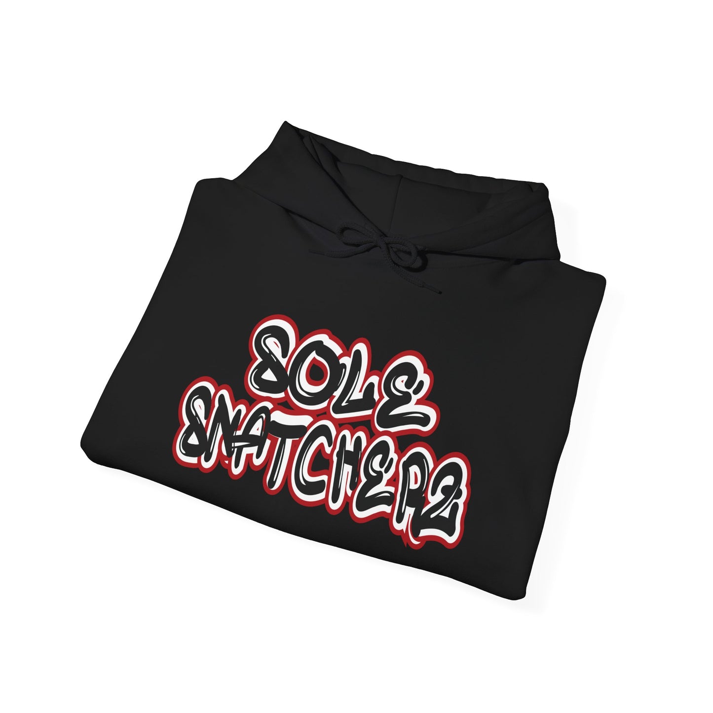 Sole Snatcherz Graffiti Hoodie Black Red