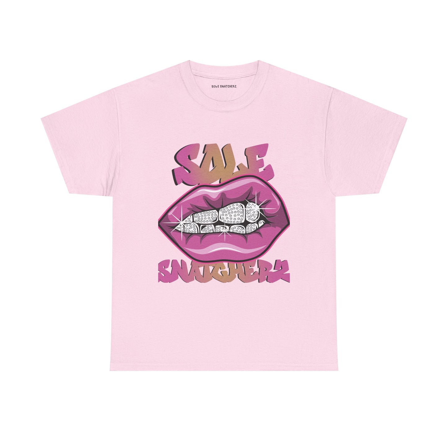 Sole Snatcherz Lips Graphic Tee Pink