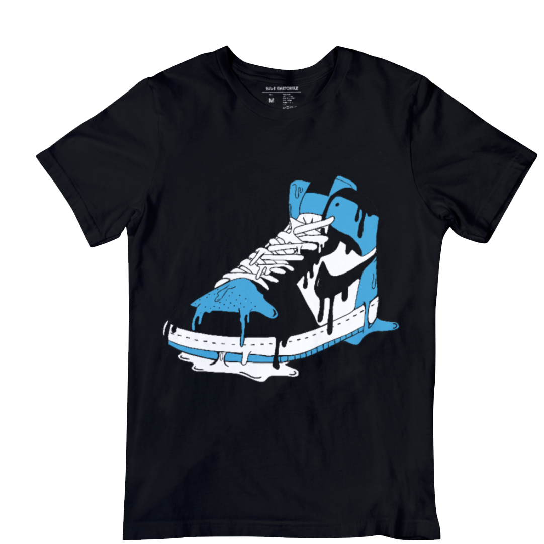 UNC Retro 1 Drip Black