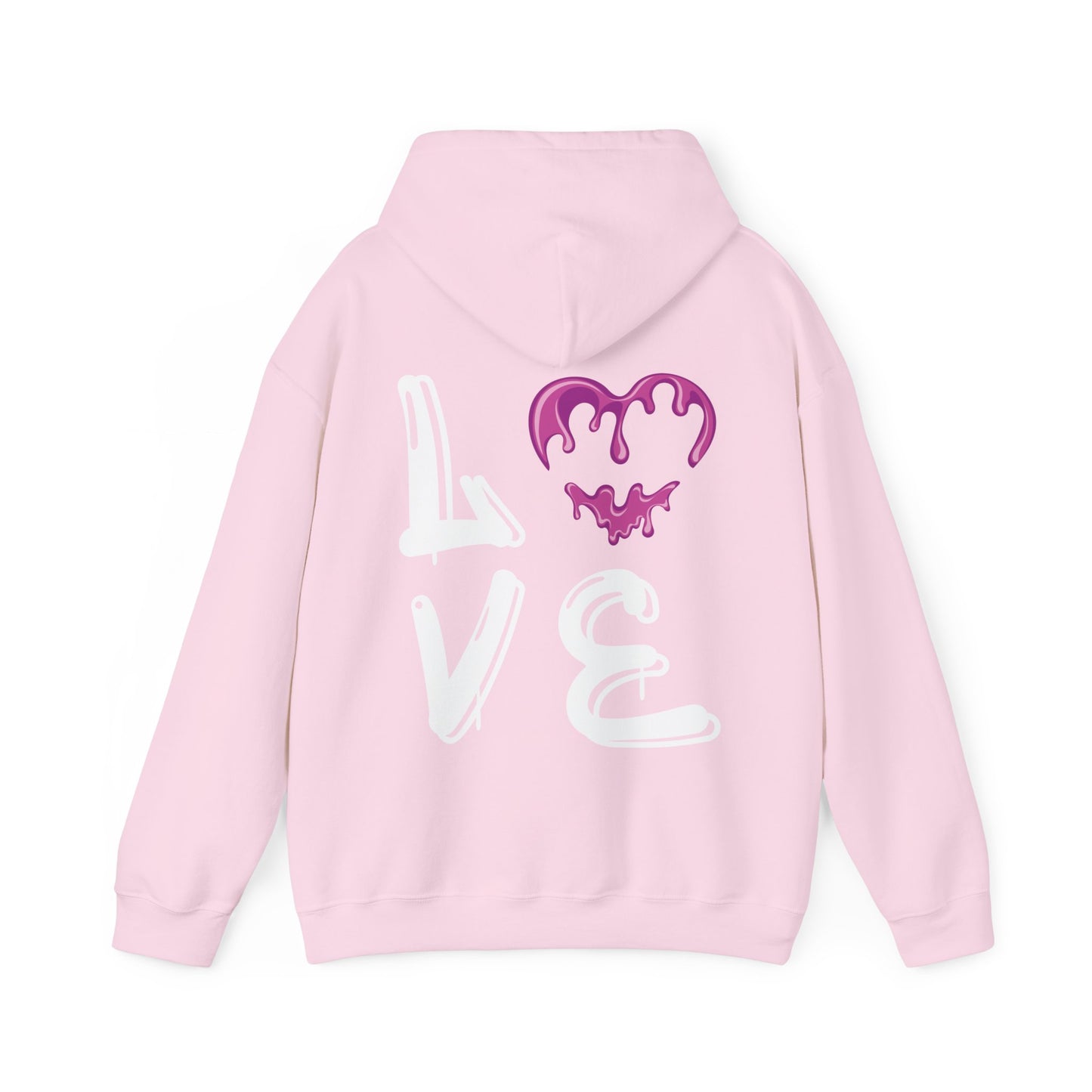 Bleeding Heart Pink Hoodie