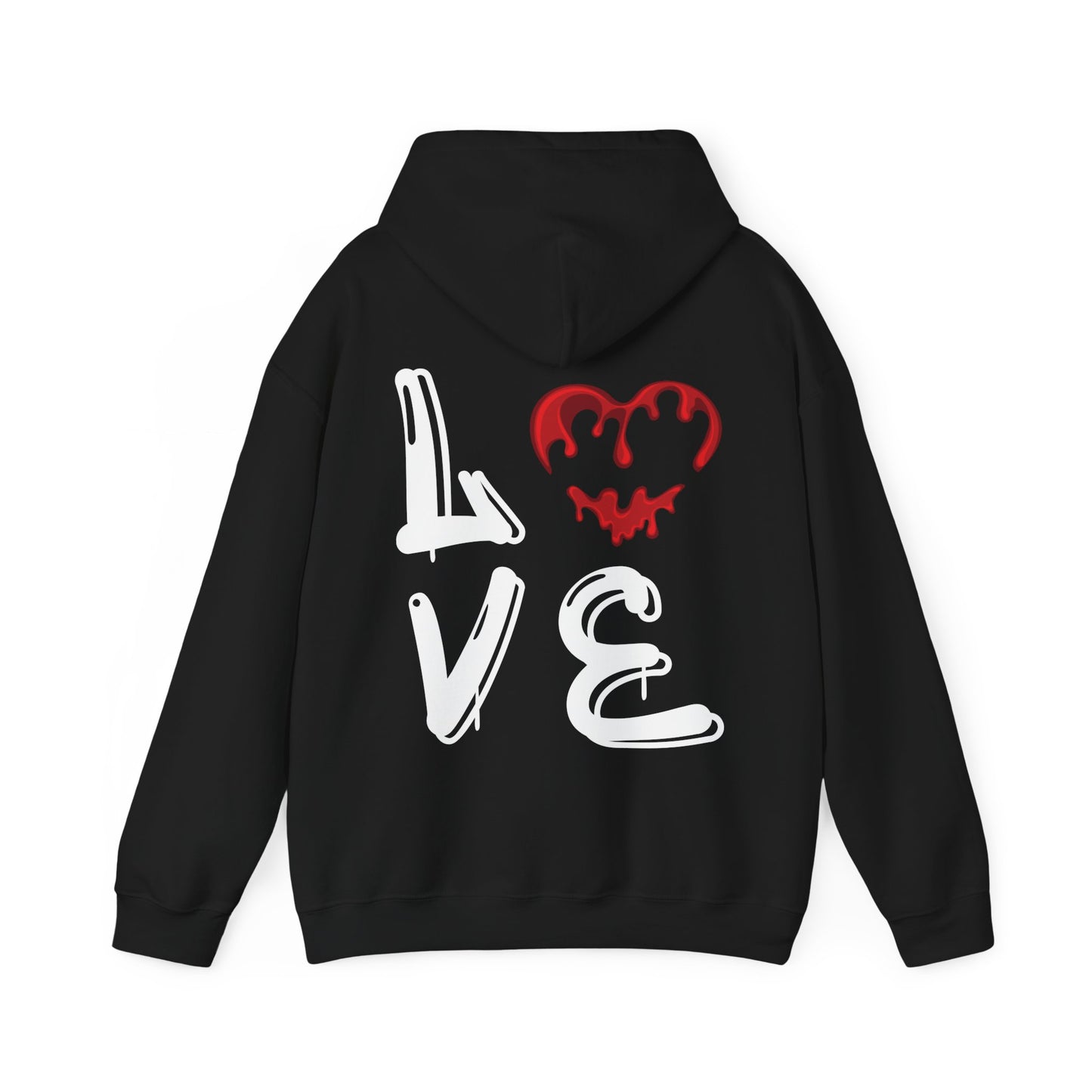 Bleeding Heart Black Hoodie