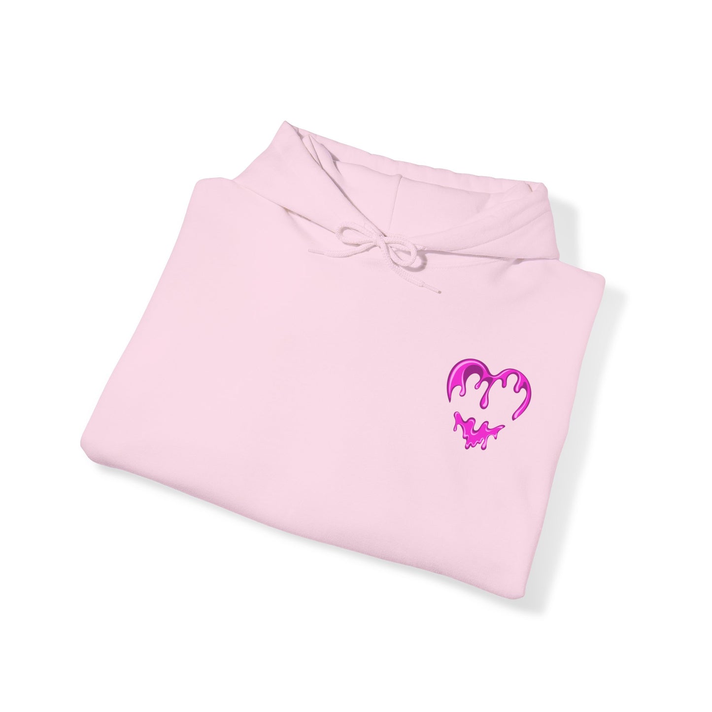 Bleeding Heart Pink Hoodie