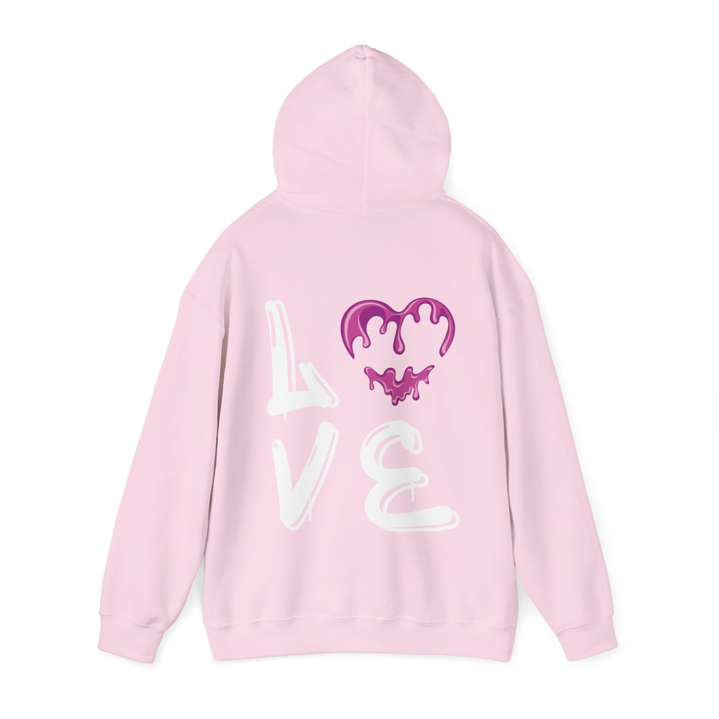 Bleeding Heart Pink Hoodie