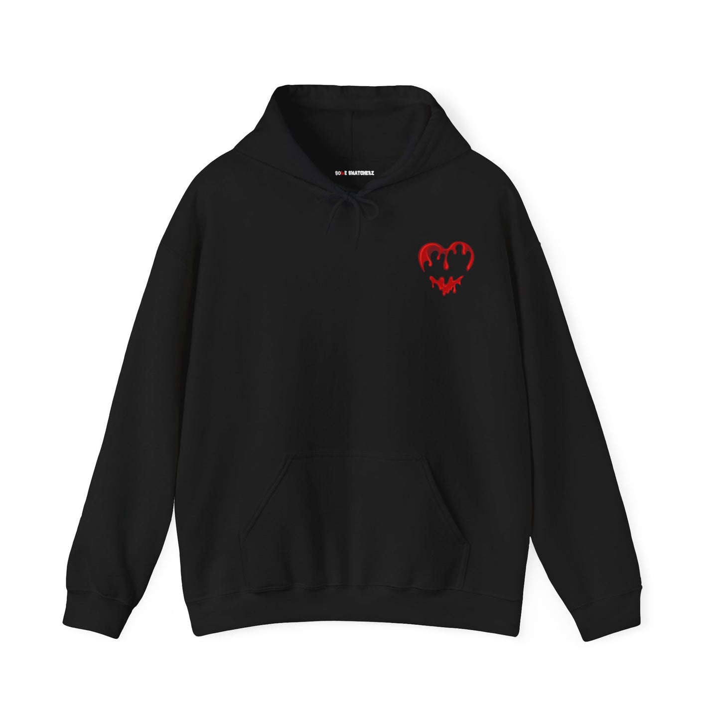 Bleeding Heart Black Hoodie