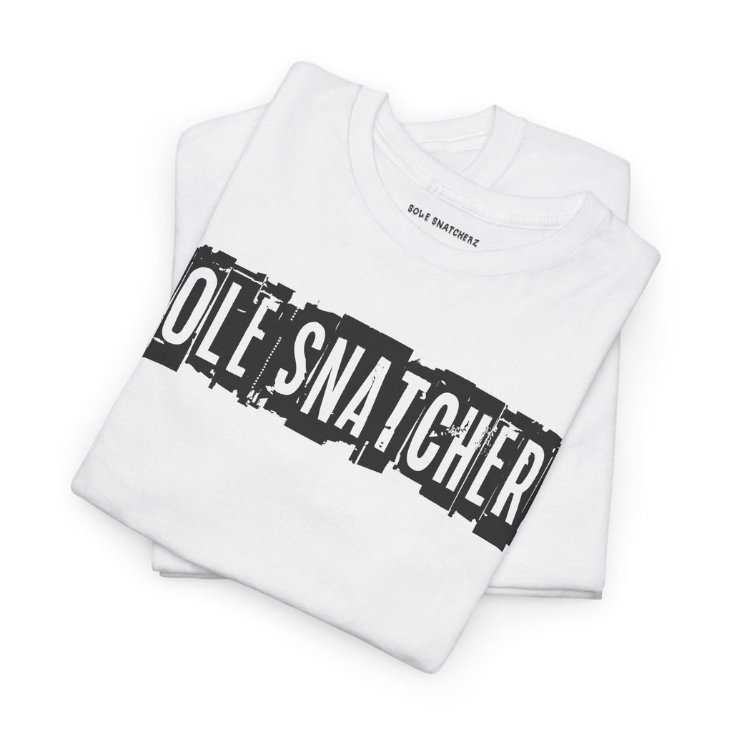 Sole Snatcherz Signature Stamp Tee White