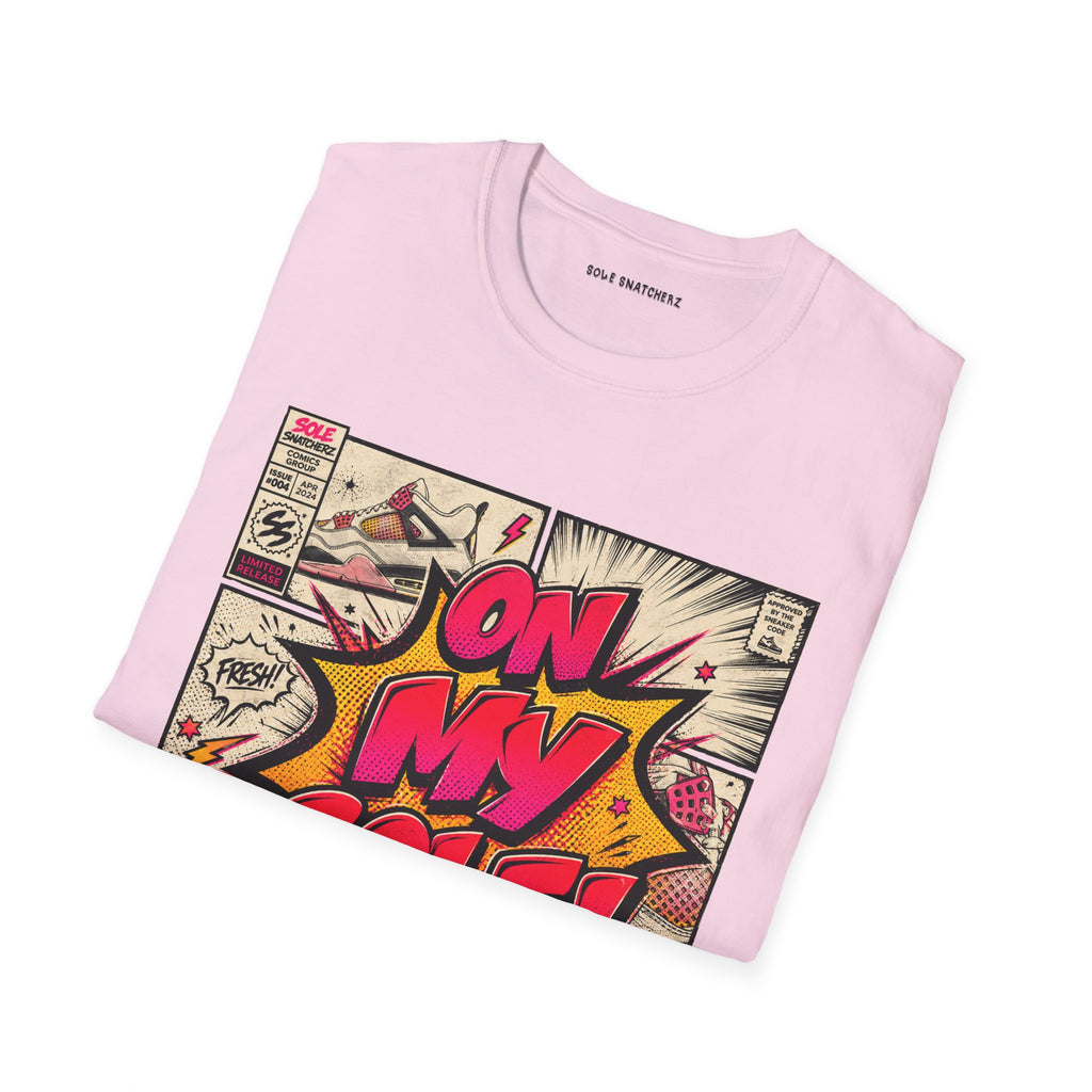 [Pre-Order] On My Sole Comic Tee Pink