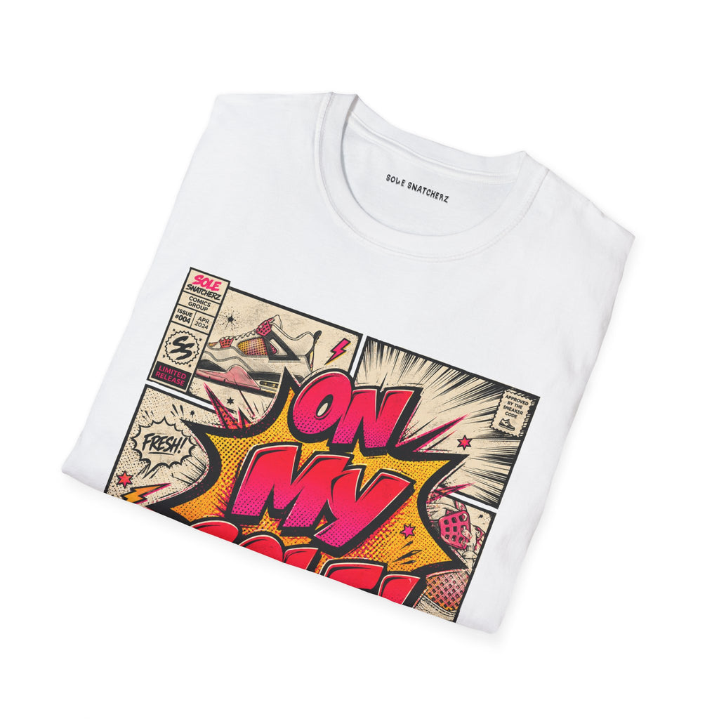 [Pre-order] On My Sole Comic Tee White
