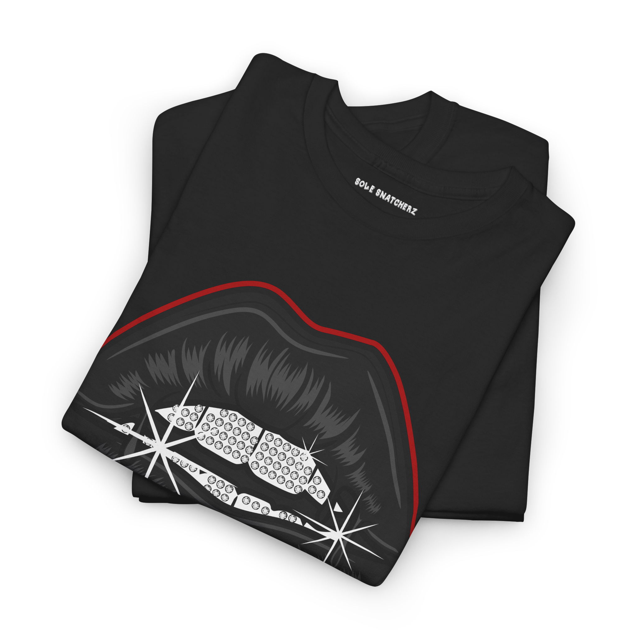 Sole Snatcherz Dripping Lips BRED Tee
