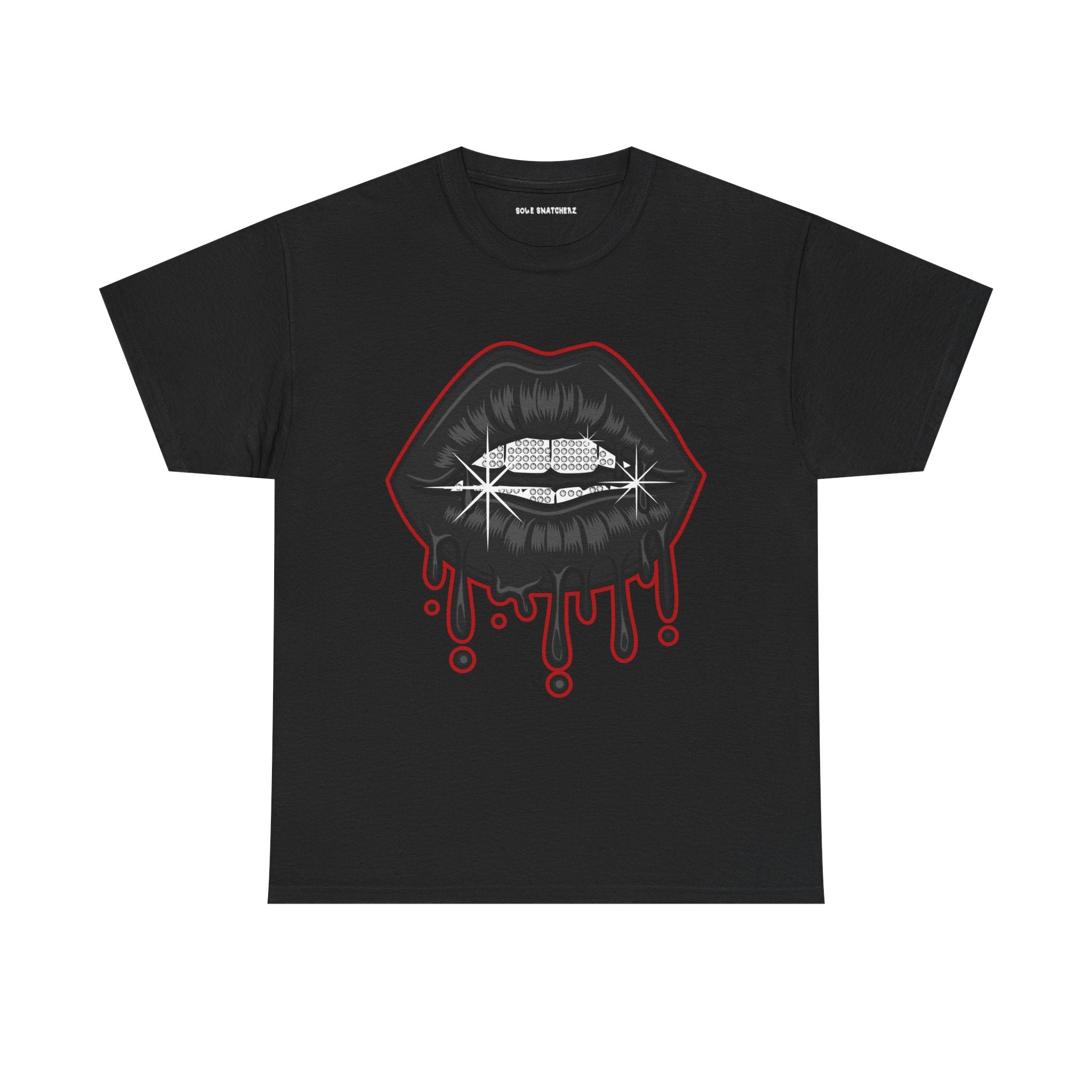 Sole Snatcherz Dripping Lips BRED Tee
