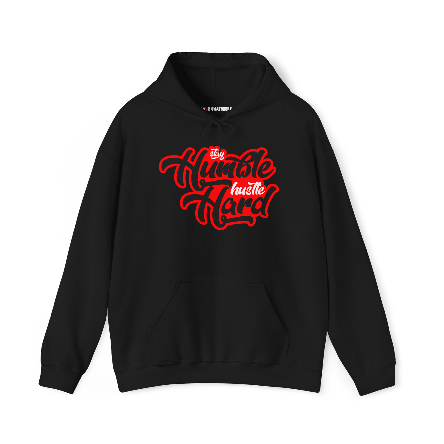 Stay Humble Hustle Hard BRED hoodie blk