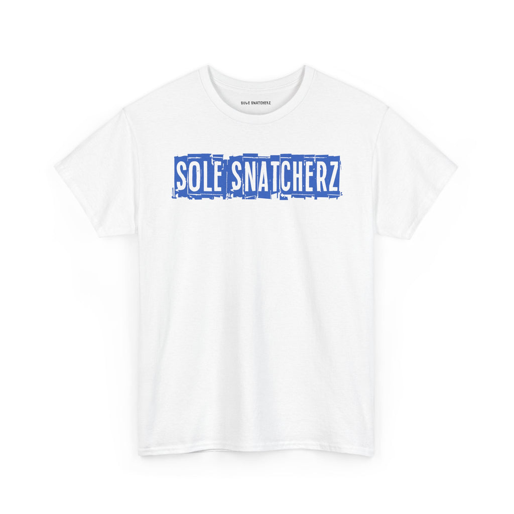 Sole Snatcherz Signature Stamp Canary Tee White