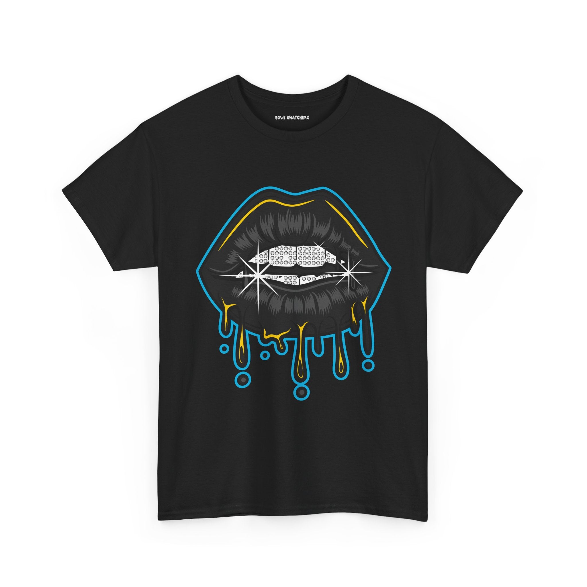 Sole Snatcherz Dripping Lips Tee Black Gamma