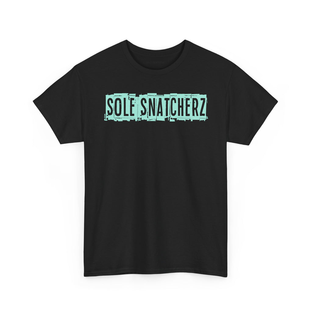 Sole Snatcherz Signature Stamp Tee Black Green Glow
