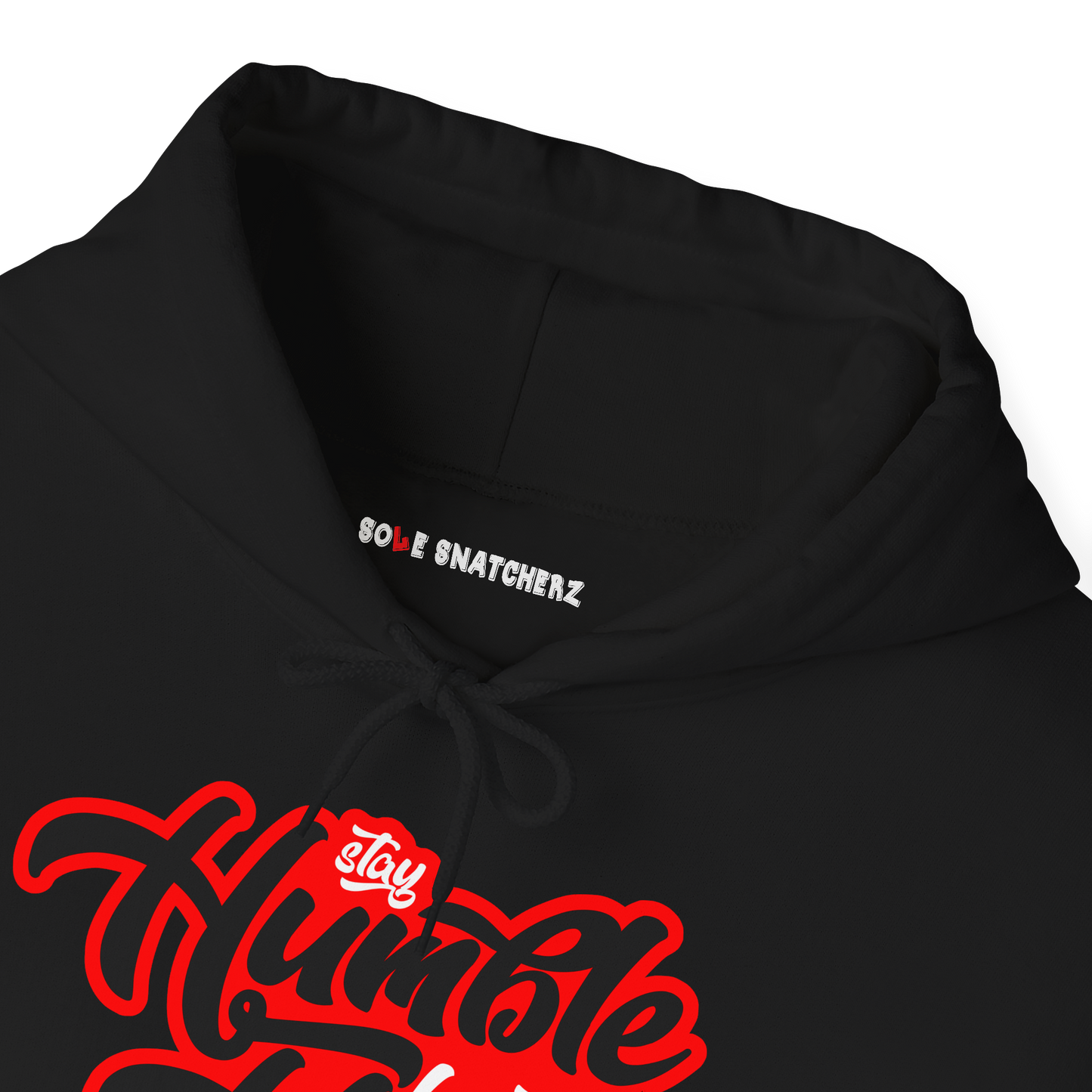 Stay Humble Hustle Hard BRED hoodie blk