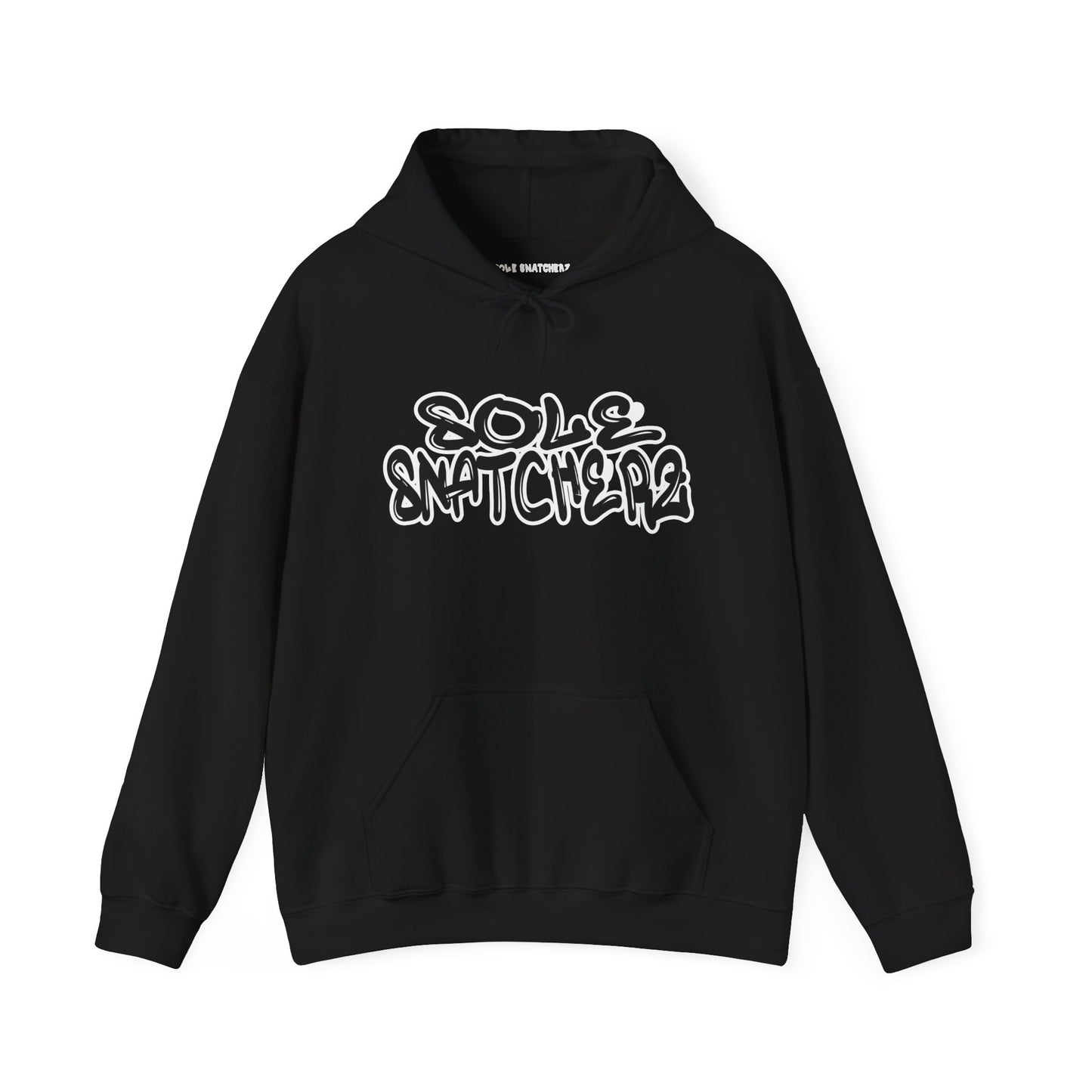 Sole Snatcherz Graffiti Hoodie Black White