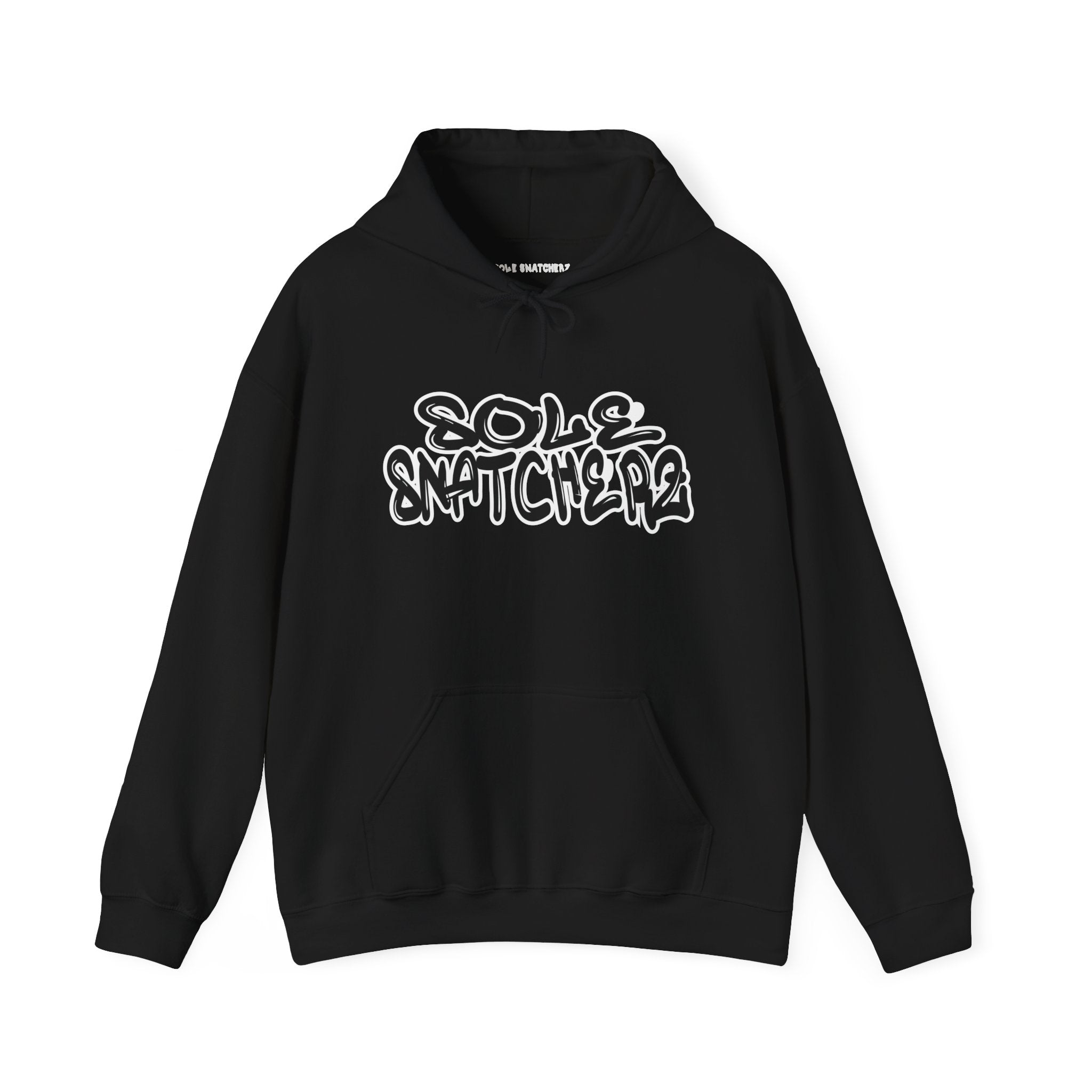 Sole Snatcherz Graffiti Hoodie Black White
