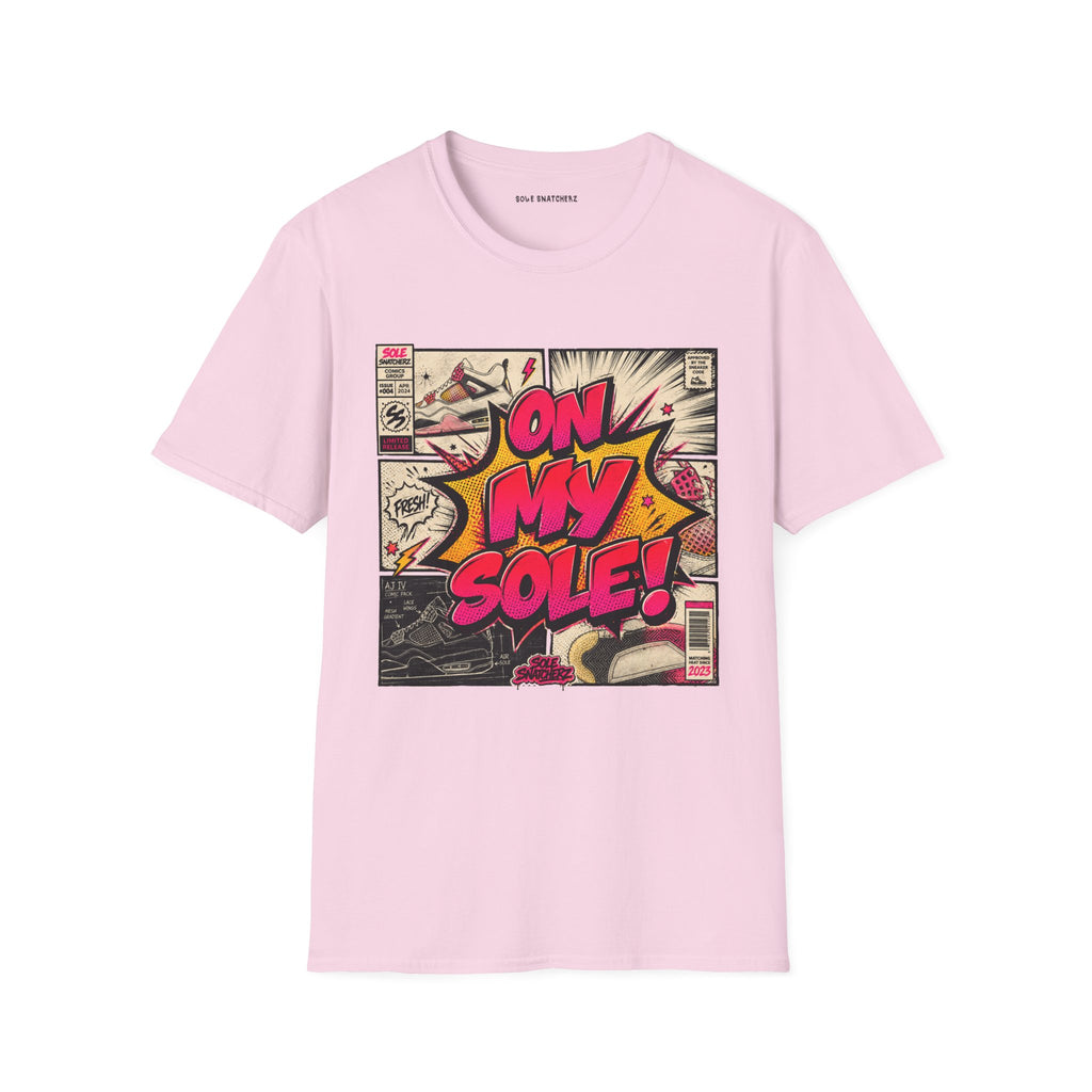 [Pre-Order] On My Sole Comic Tee Pink