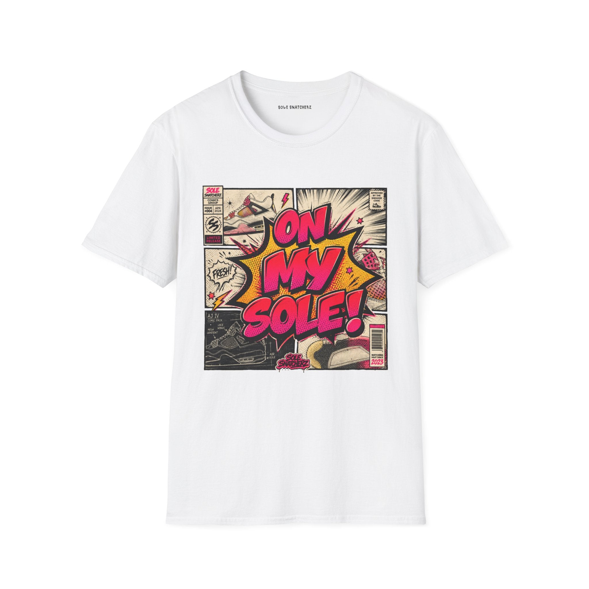 [Pre-order] On My Sole Comic Tee White