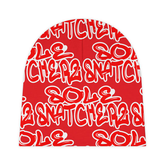 Sole Snatcherz Graffiti Beanie Red