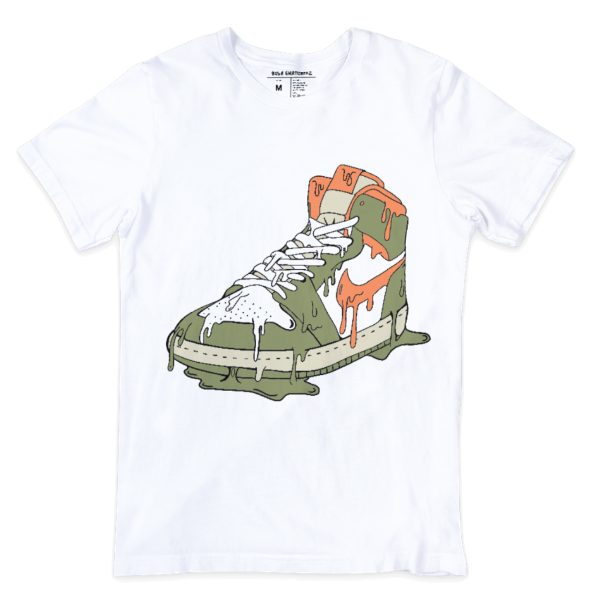 Craft Celadon Retro 1 Drip Tee White