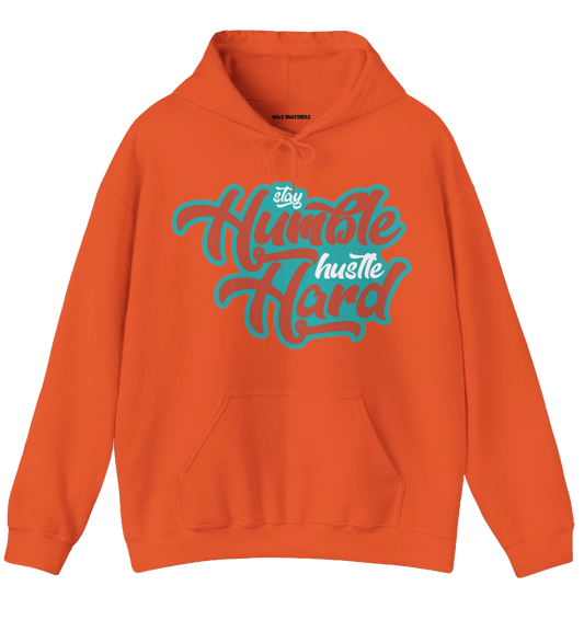 Stay Humble Hustle Hard MIA Hoodie Orange