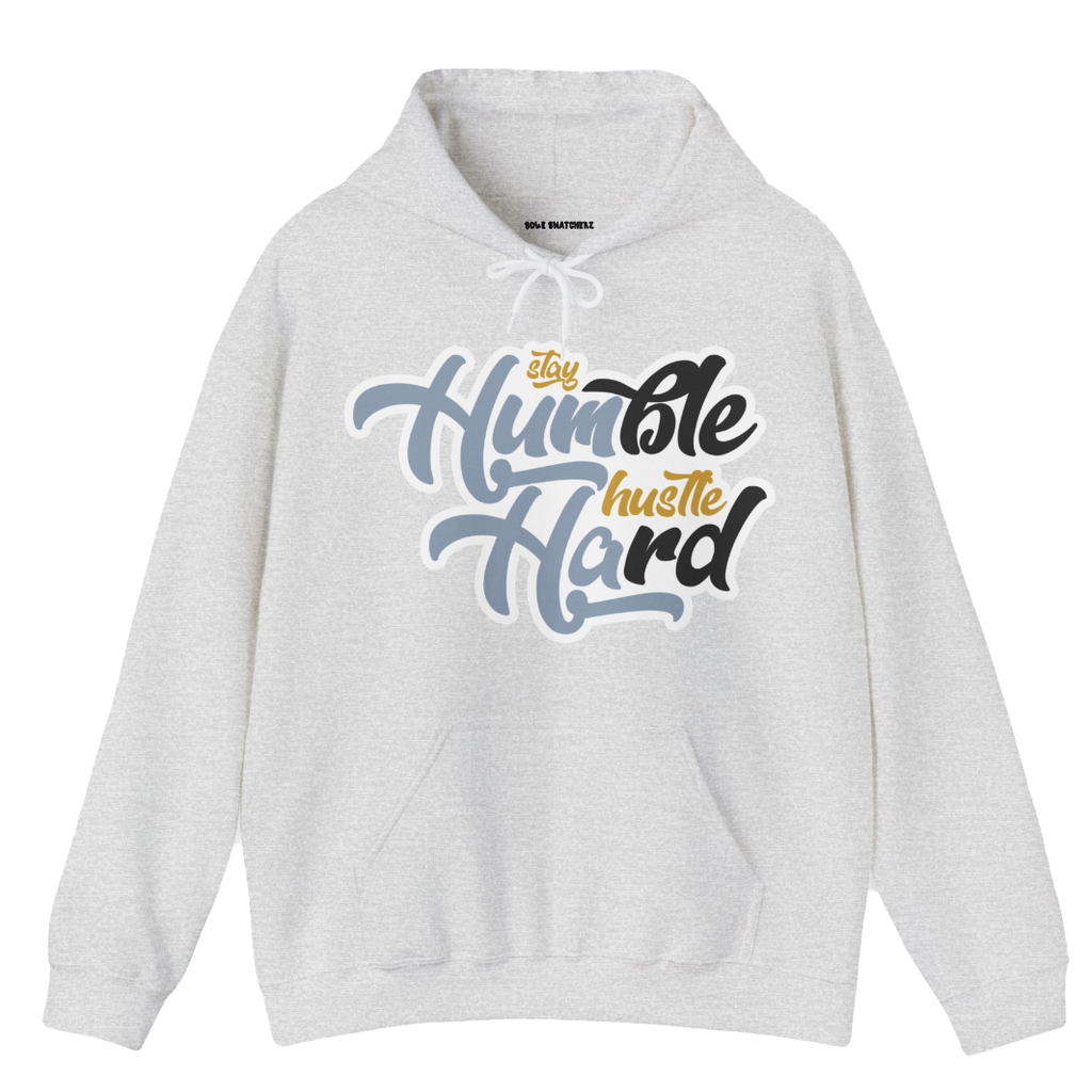 Stay Humble Hustle Hard "Blue Grey" Hoodie