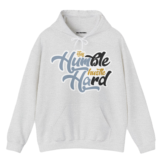 Stay Humble Hustle Hard "Blue Grey" Hoodie