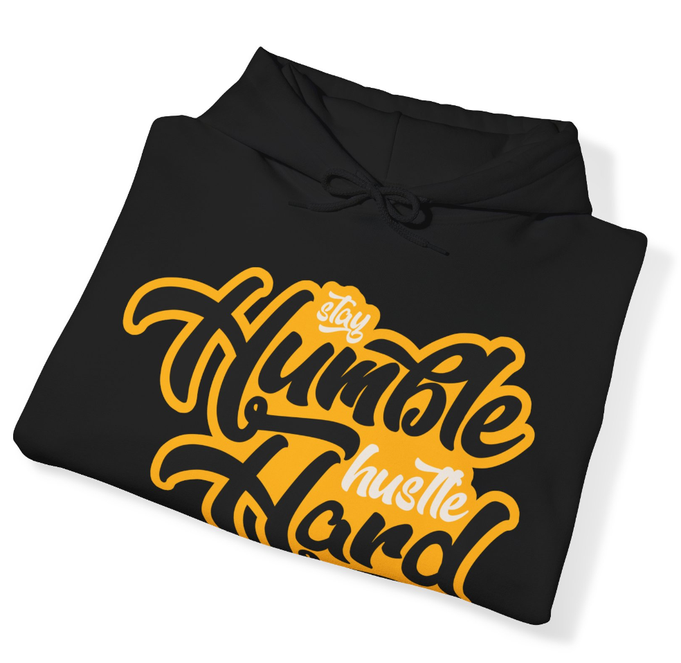 Stay Humble Hustle Hard "Taxi" Hoodie Black