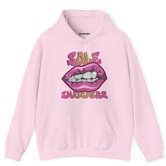 Sole Snatcherz Lips Graphic Hoodie Pink