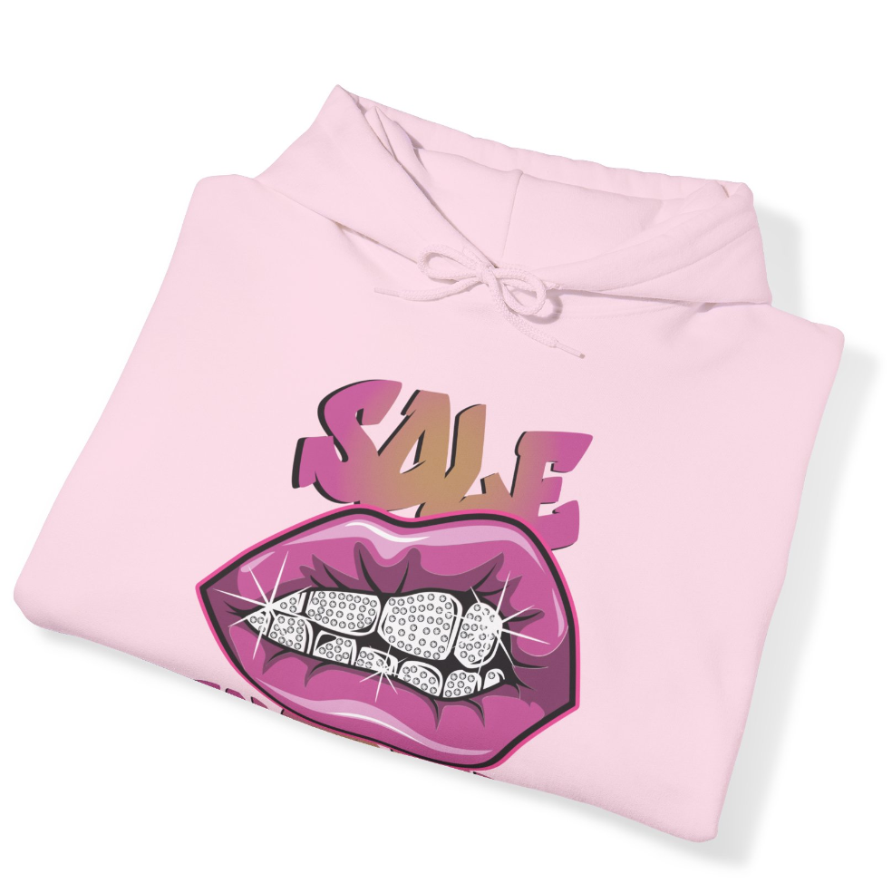 Sole Snatcherz Lips Graphic Hoodie Pink