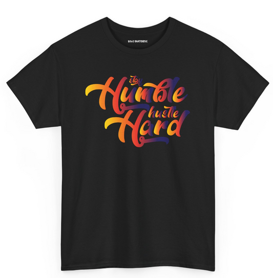 Stay Humble Hustle Hard J Balvin Tee Black