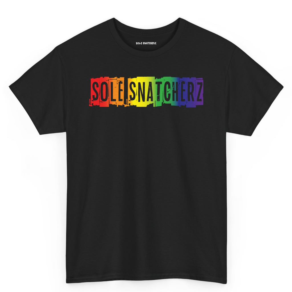 Sole Snatcherz Signature Stamp Pride Tee Black