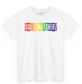 Sole Snatcherz Signature Stamp Pride Tee White