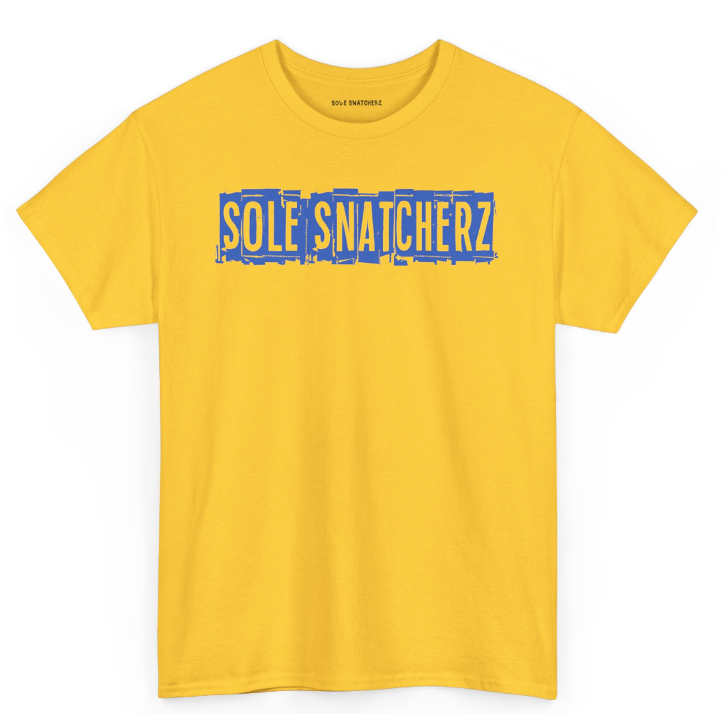 Sole Snatcherz Signature Stamp Canary Tee Yellow