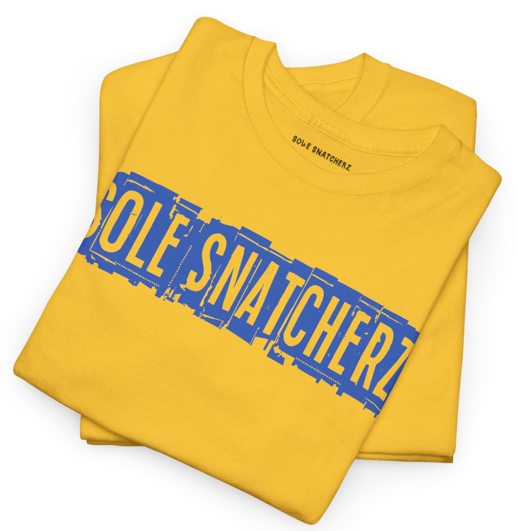 Sole Snatcherz Signature Stamp Canary Tee Yellow