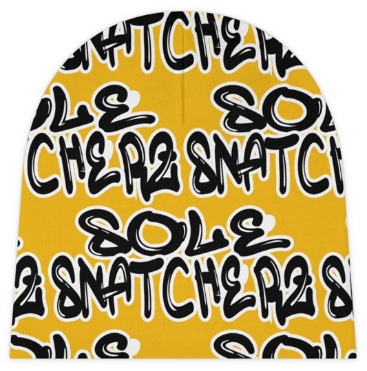 Sole Snatcherz Graffiti Beanie Gold