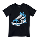 UNC Retro 1 Drip Black